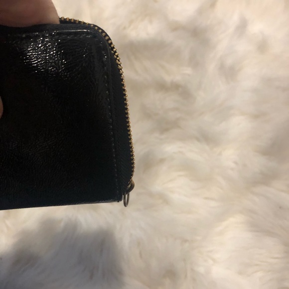Coach black patent leather wallet! - Picture 3 of 4